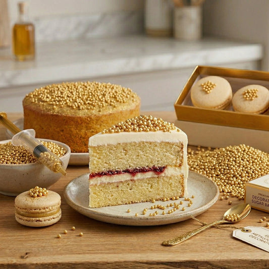 Golden Sugar Balls – Premium