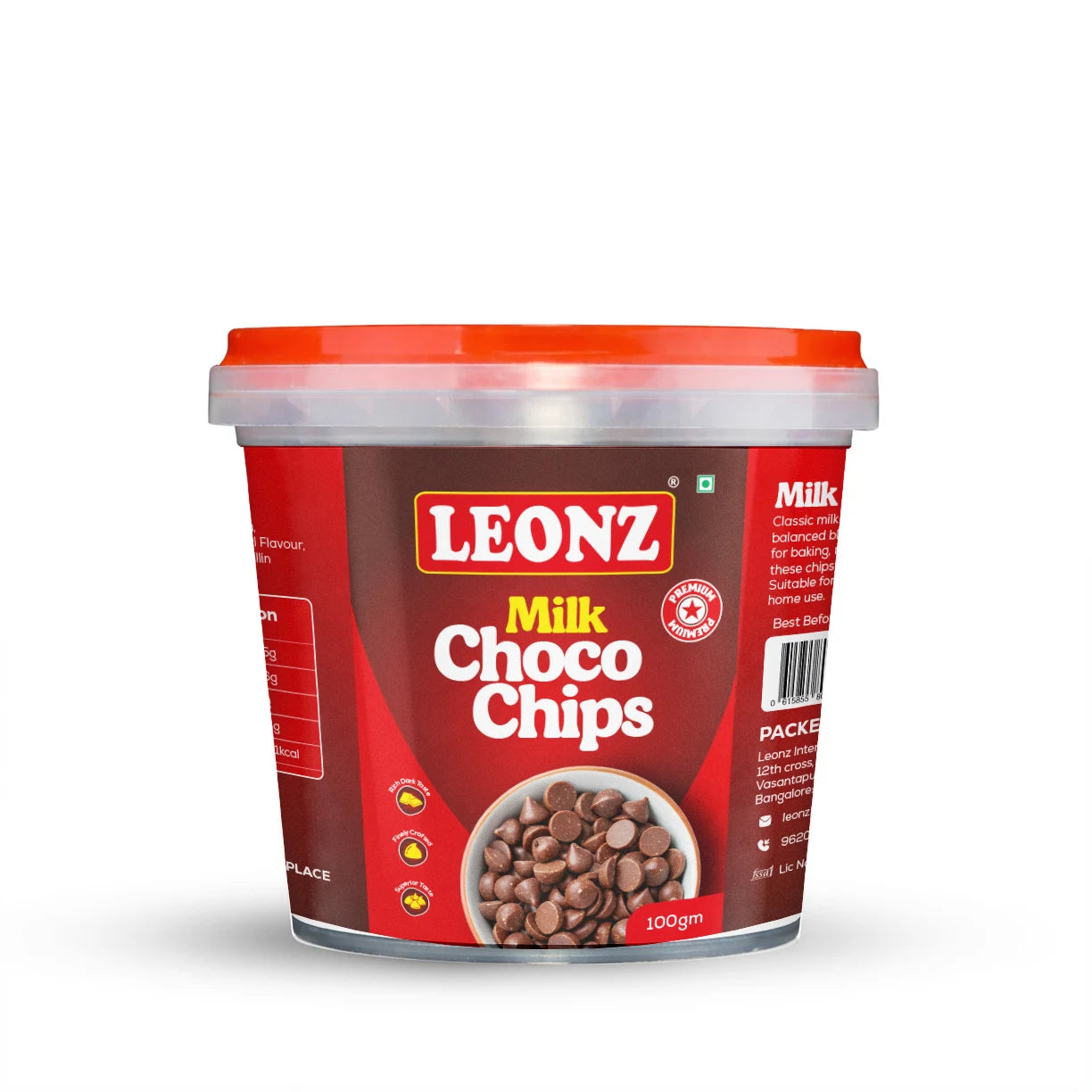 Milk Choco Chips – Premium